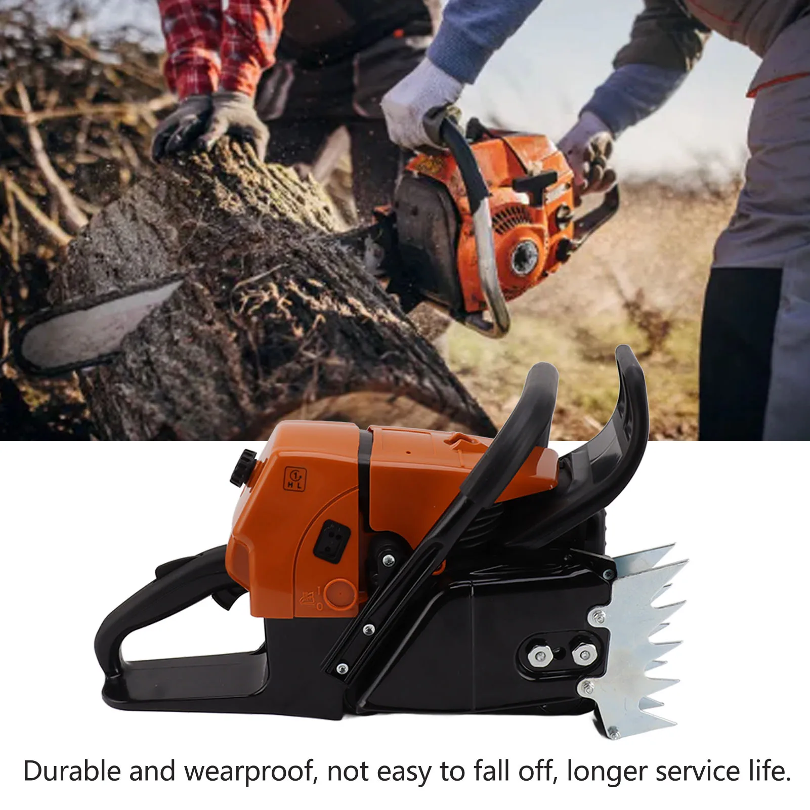 G660 Gasoline Chain Saw Power Head Gasoline Chain Saw Power Head Quick Stop Control Ergonomic Handle Easy  for Wood