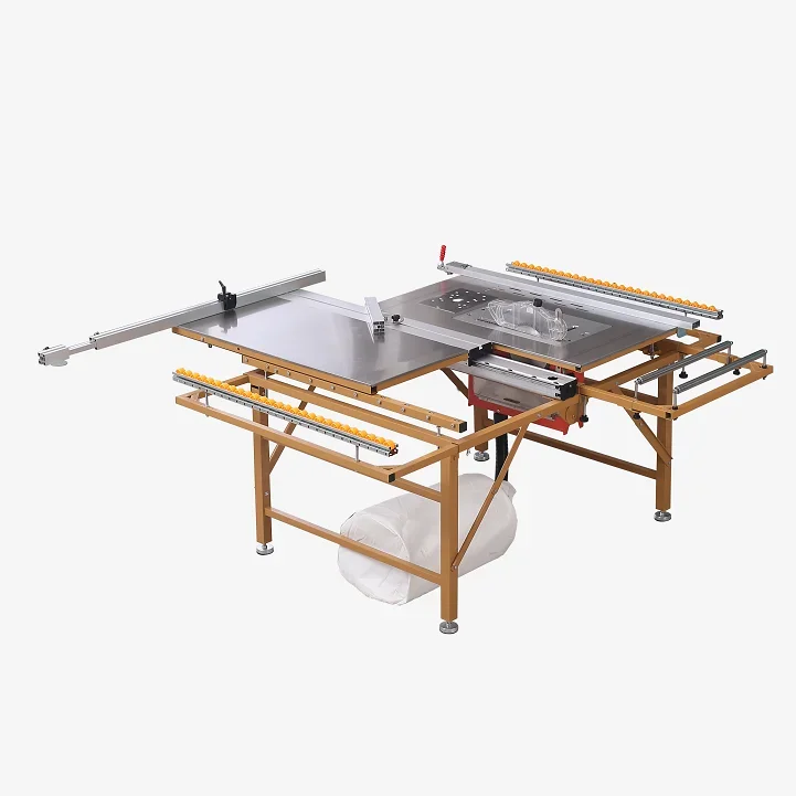 Portable single phase wood saw machines small sliding table saw mini folding woodworking cutting saw for wood cabinets