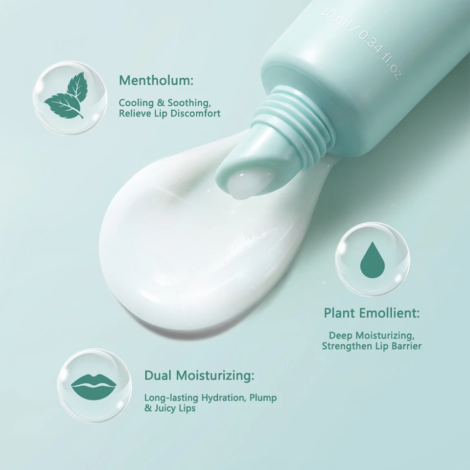 Gentle Peel Off Lip Mask Exfoliator Deep Nourishing Lip Care Soothes Dry Chapped Lips Make Daily Lip Treatment for All Skin Type