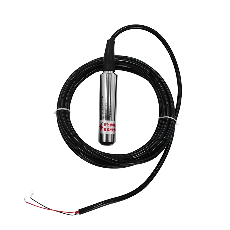 Imagem -03 - Tanque de Água Profundidade Líquida Sensor de Nível Hidrostático Nível de Água Inteligente Transmite 0500m Range 420ma 0-5v 010v Saída Rs485