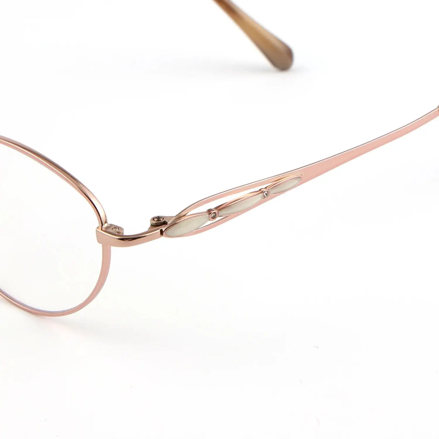 نظارات بصرية للنساء من التيتانيوم النقي مع عدسات طبية لقصر النظر وطول النظر كمبيوتر تقدمي مضاد للانعكاس #6