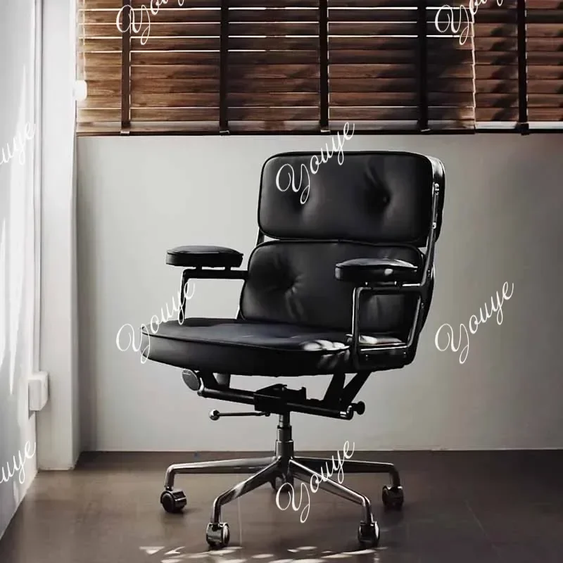 Q Relax كرسي مكتب الكمبيوتر التنفيذي العام مريح كراسي مكتب مريحة الغرور غرفة المعيشة أثاث Sillas De Oficina #4