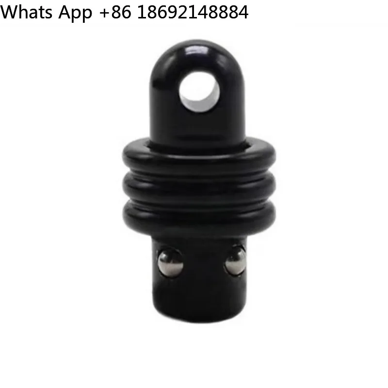 Black A8 Adapter Adapter Accessories Connect Fishbone and Flat Ball Buckle Accessories