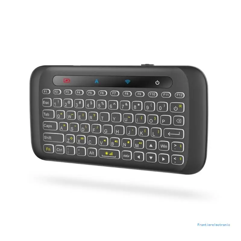 Mini Keyboard H20 Touchpad Keyboards 2.4Ghz Wireless Keyboards Air Mouse Colorful Breathing Light HandheldKeypad DropShipping