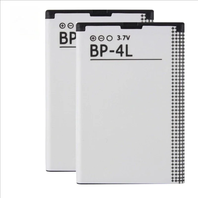 For Nokia E61i E90 6650 E63 E71/X E72 E73 N97 E95 6790 E52 BP-4L White Replacement Battery 1500mAh 3.7V