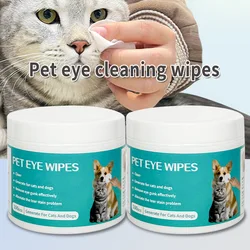 Cross-border Pet Eye Cleaning Wipes For Cats And Dogs To Remove Tear Stains Remove Eye Dirt Wipe Special Care Wet Tissues