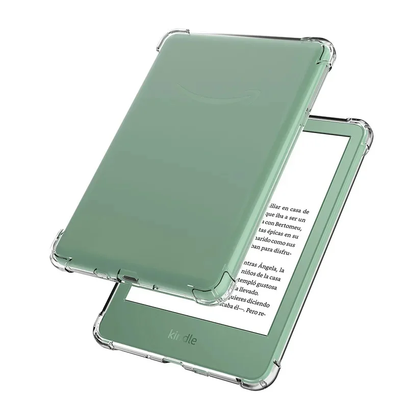Protective TPU Case For Kindle 6 inches 2024 Transparent Case for Kindle 6” 2022 Soft Cover for Kindle K11/K12/C2V2L3