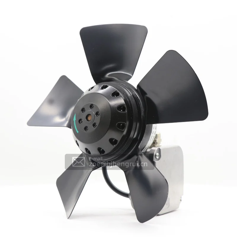 A2D250-AA06-84 230V AC 150W 0.38A 250mm 2900RPM Outer Rotor Ball Bearing Inverter  Axial Cooling Fan for Spindle Motor