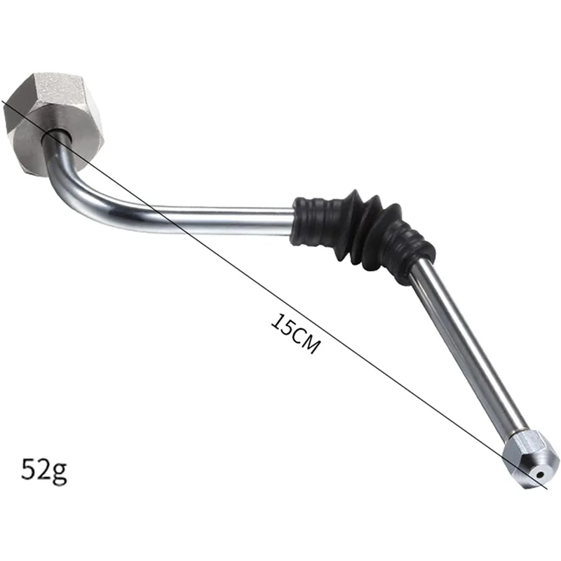 A97G 2X Steam Wand For Delonghi EC680/EC685, Rancilio Coffee Machine, Upgrade With Additional 3 Hole Tip Steam Nozzle