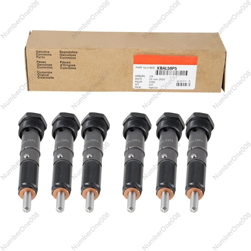 

6Pcs New Fuel Injectors For Dodge Cummins 5.9L Diesel 12V 1989-1993 70-90 HP KDAL59P5