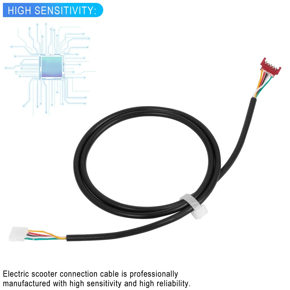 Electric Scooter Controller Dashboard Data Cable Wire for HX X7 Controller Power Cord Data Line Display Panel Connecting Wires