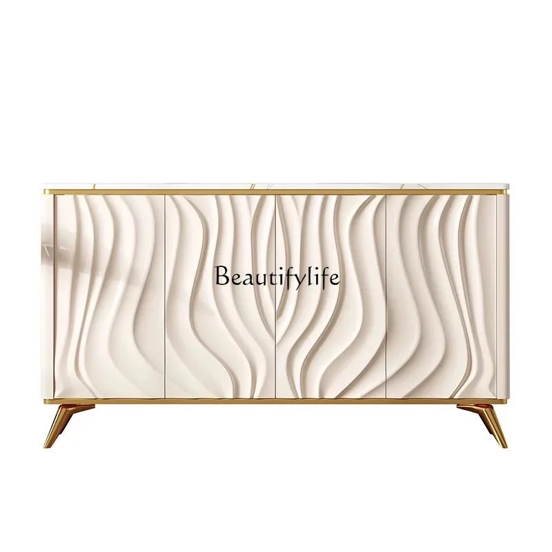 

**Light luxury door cabinet, living room against the wall, storage storage, decoration living room, bedroom, dining side against