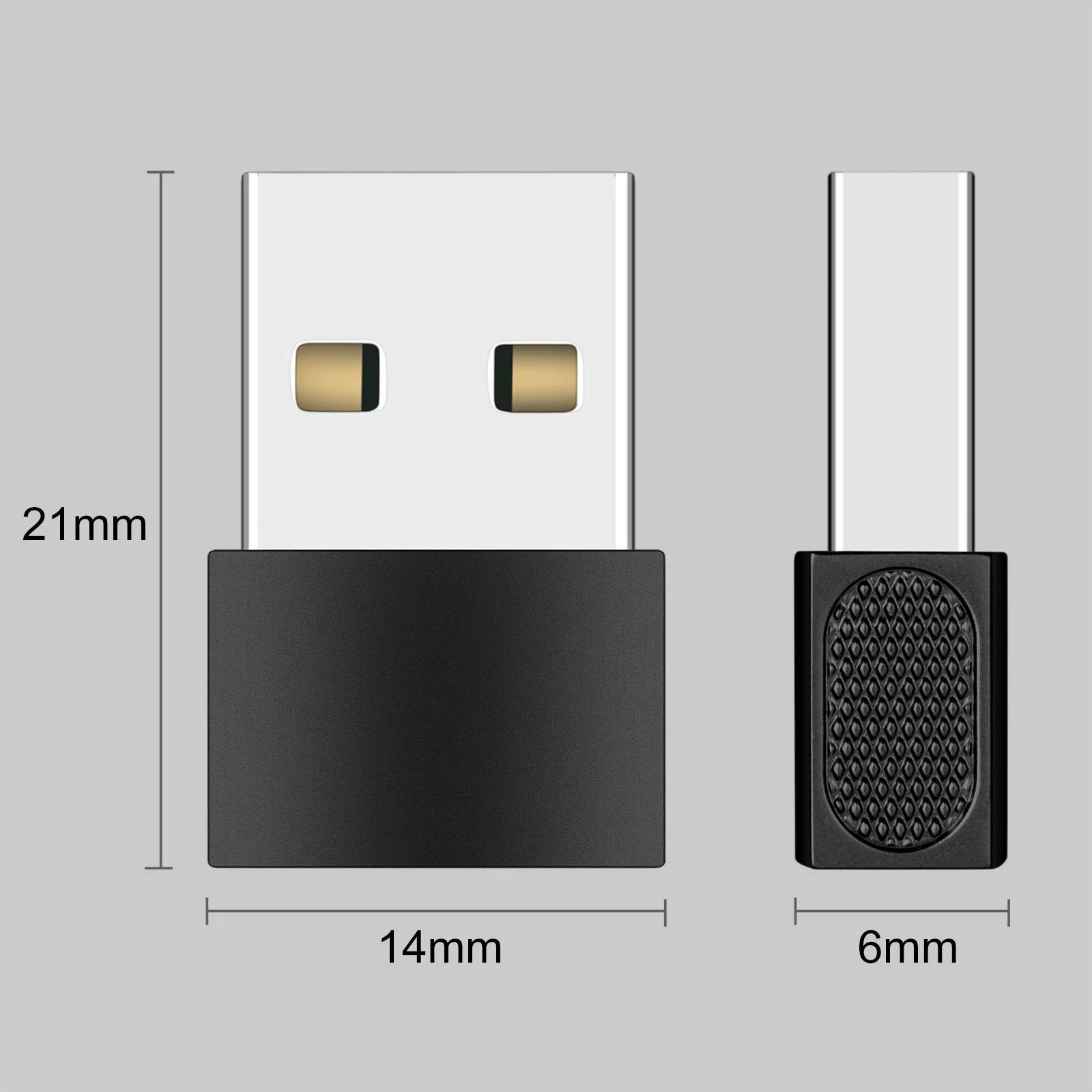 Usb2.0 Male to Type-C Female Adapter