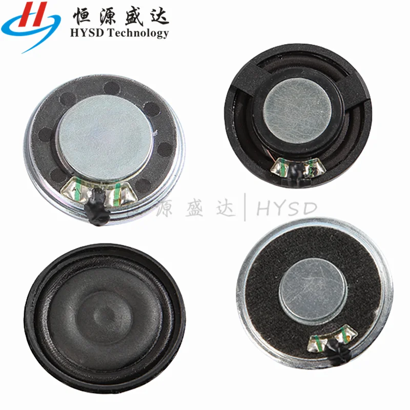 Diameter 28mm 32mm 40mm ultra-thin composite film speaker 4ohm 8ohm 2W 3W 3 watt loudspeaker enhanced bass