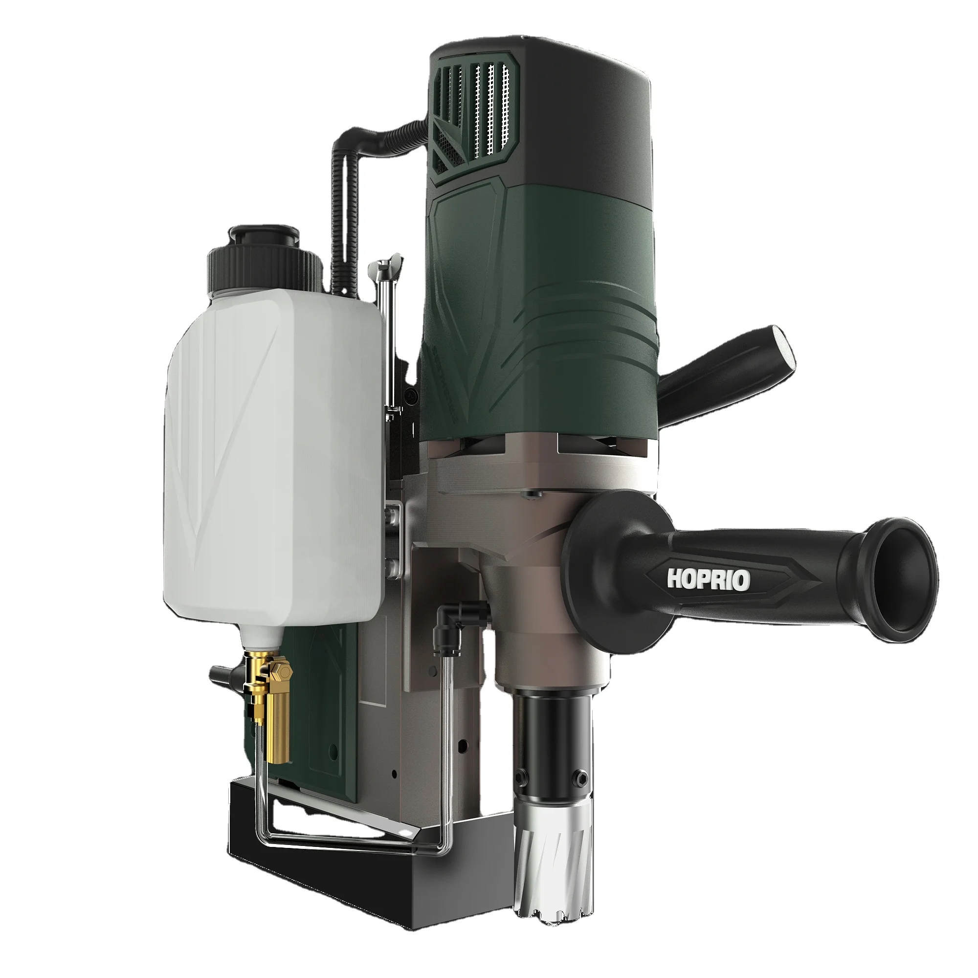 

2025 China New 220V Industrial Hand Drill Corded Brushless Magnetic Drill Hoprio 600RPM with Magnetic Power Electric Source