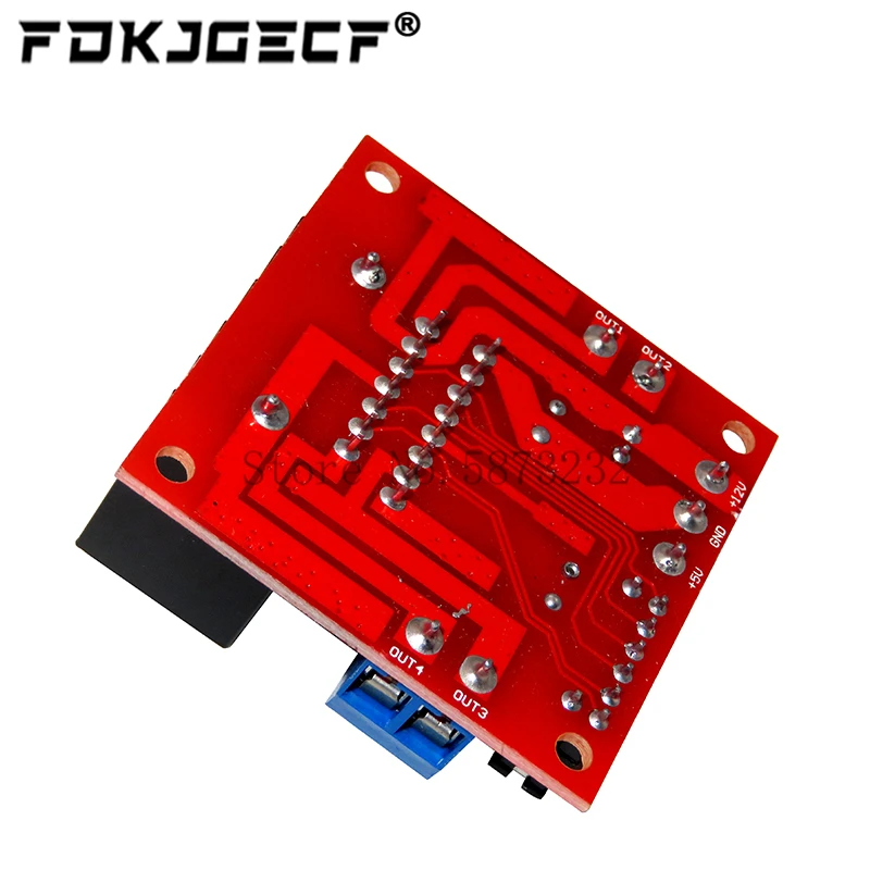 10PCS Dual H Bridge DC Stepper Motor Drive Controller Board Module L298N for Arduino smart car robot