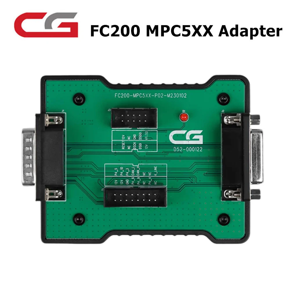 CG FC200 MPC5XX Adapter FC200-MPC5XX-P02-M230102 for BOSCH MPC5xx Read/Write Data on Bench Support EDC16/ ME9.0/ MED9.1/ MED9.5