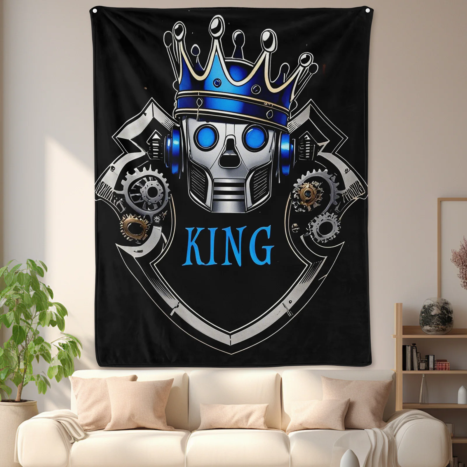 Механическая королевская корона с мотивом черепа для жирного и острым акцентом домашнего декора с королевской готической эстетикой