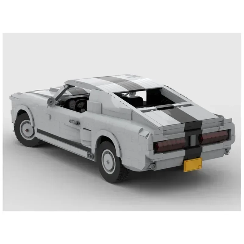 

MOC-121991 Классический гоночный набор суперкар 90-х годов GT-500, кирпичная модель 2339 PartsMOC, креативные строительные блоки для мальчиков и детей на день рождения, игрушка в подарок