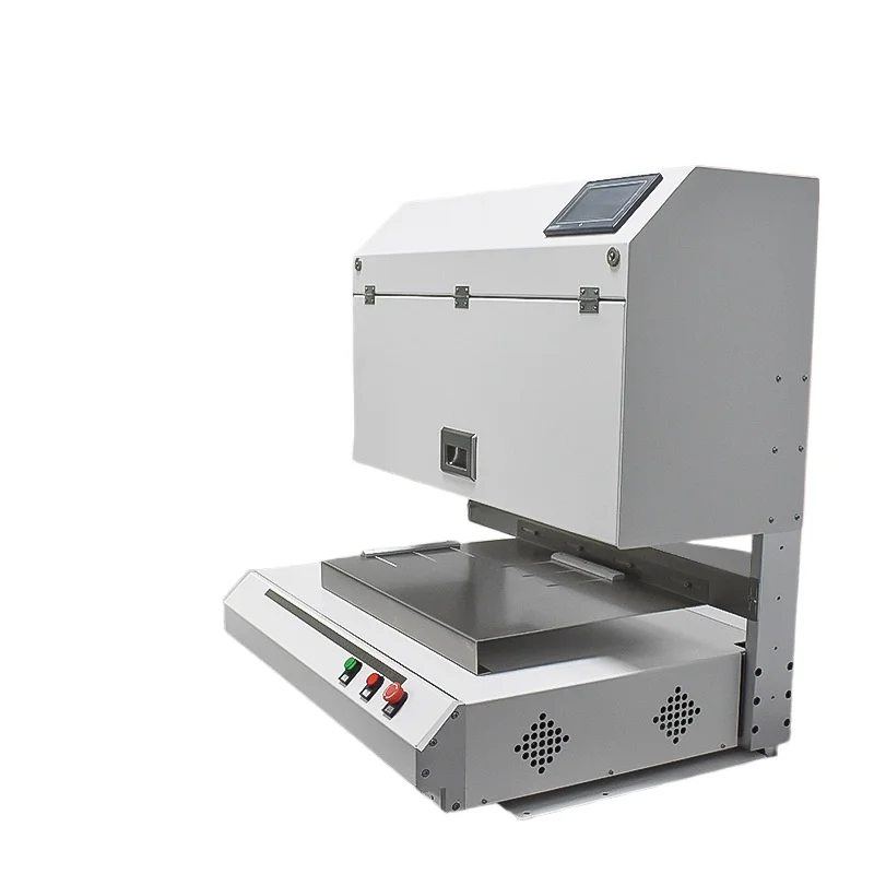 Automatic baking heat shrinkage casing machine Wire and cable heat shrinkage machine Desktop casing heating machine
