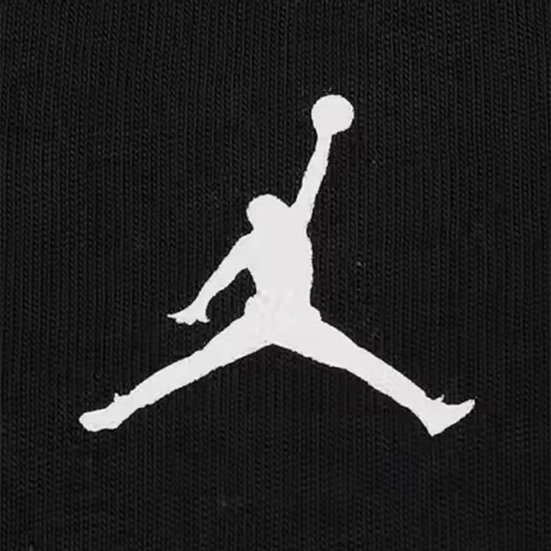 ไนกี้ของแท้ JORDAN ผู้ชายพิมพ์ลายลำลองแขนสั้นระบายอากาศ HJ2396-010