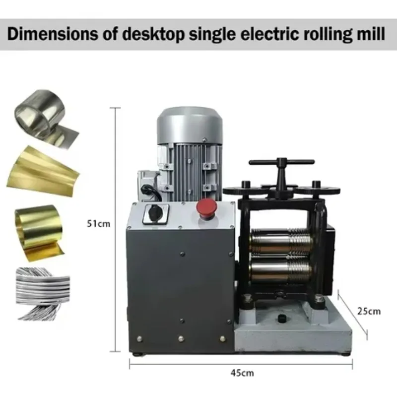 2025/مجوهرات مطحنة المتداول الكهربائية مع رئيس واحد Lakimi 130 مللي متر مصنع المورد 2HP أدوات المجوهرات LK-RME01 #5