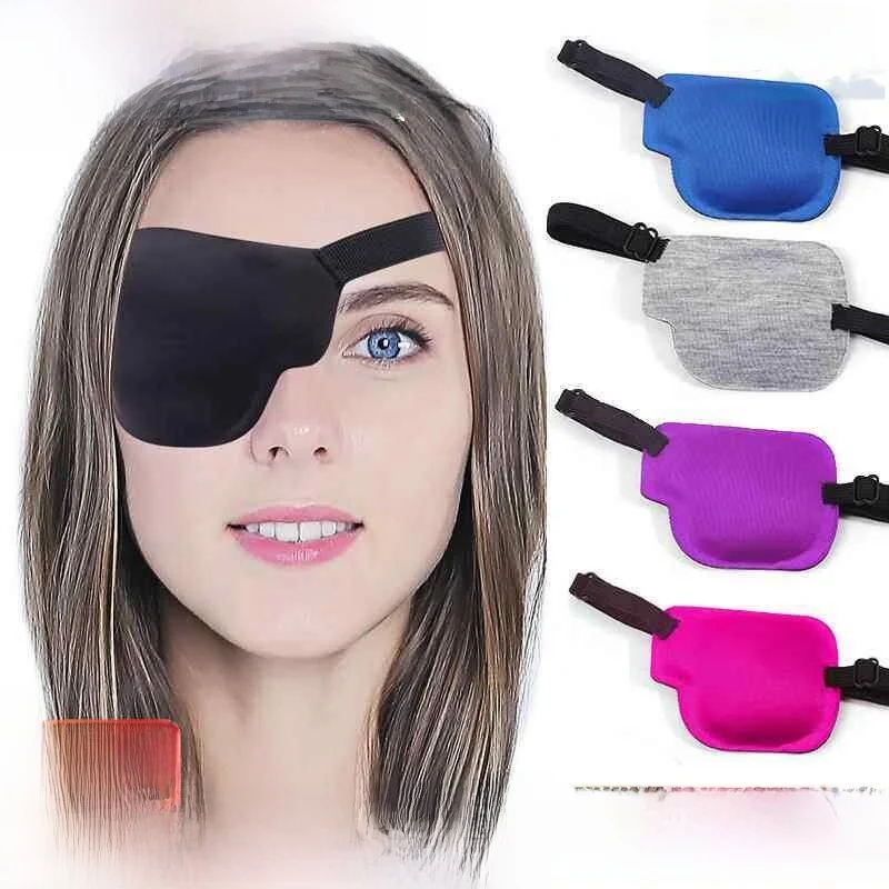 

3D Eye Patch Single Eye Covering Protective Eye Patch Stereoscopic Adjustment Dragon Eye Patch for Weak Eyesight Home Use