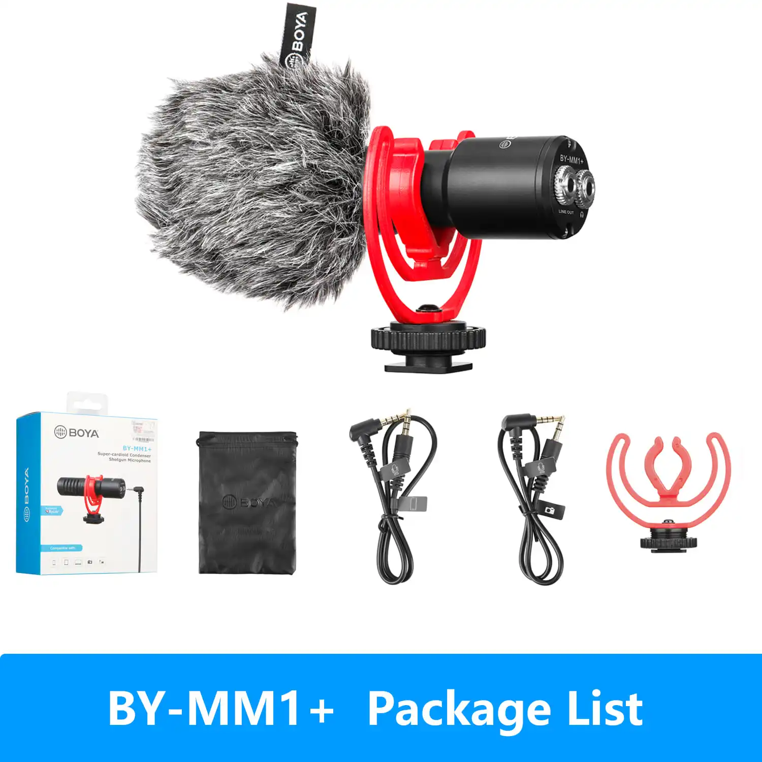 Microfono BOYA BY-MM1 Per Fotocamera E Smartphone – Condensatore Con Ammortizzatore
