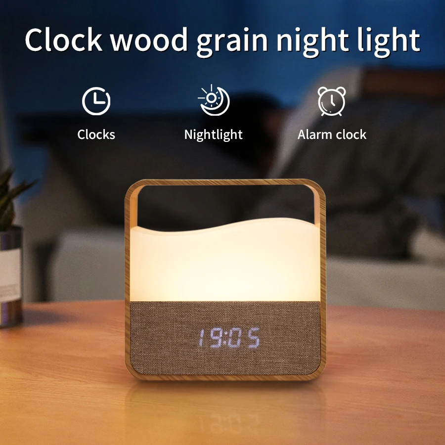 

LED Night Light Bedside Rechargeable Desk Lamp Bedroom Baby Feeding Eye Protection Sleep Children's Room LightS Table Lamp
