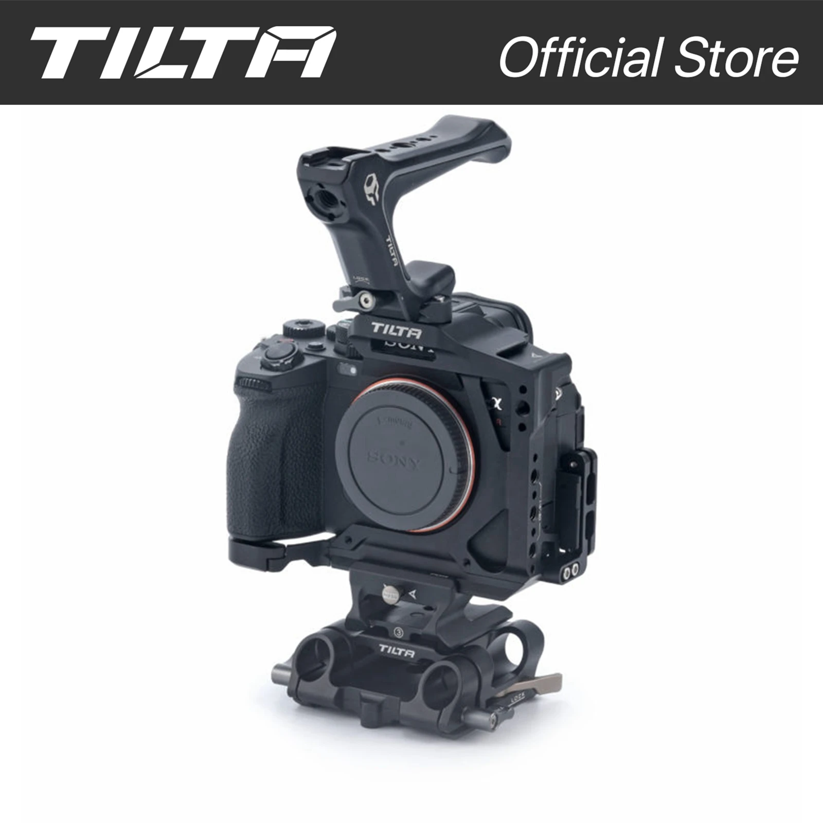 Tita TA-T46-A-B sonya7r v a7r5ハーフケージnatoトップハンドルナートレールアタッチメント15mmlwsベースプレート