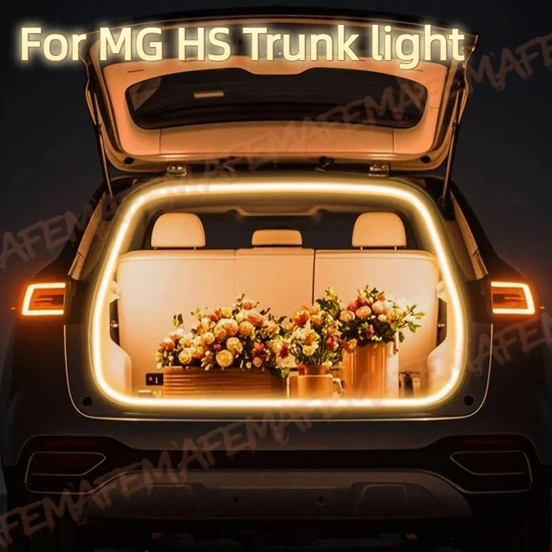 

For MG HS Trunk light modification light Atmosphere lights White warm white Rear Trunk LED Light Bar