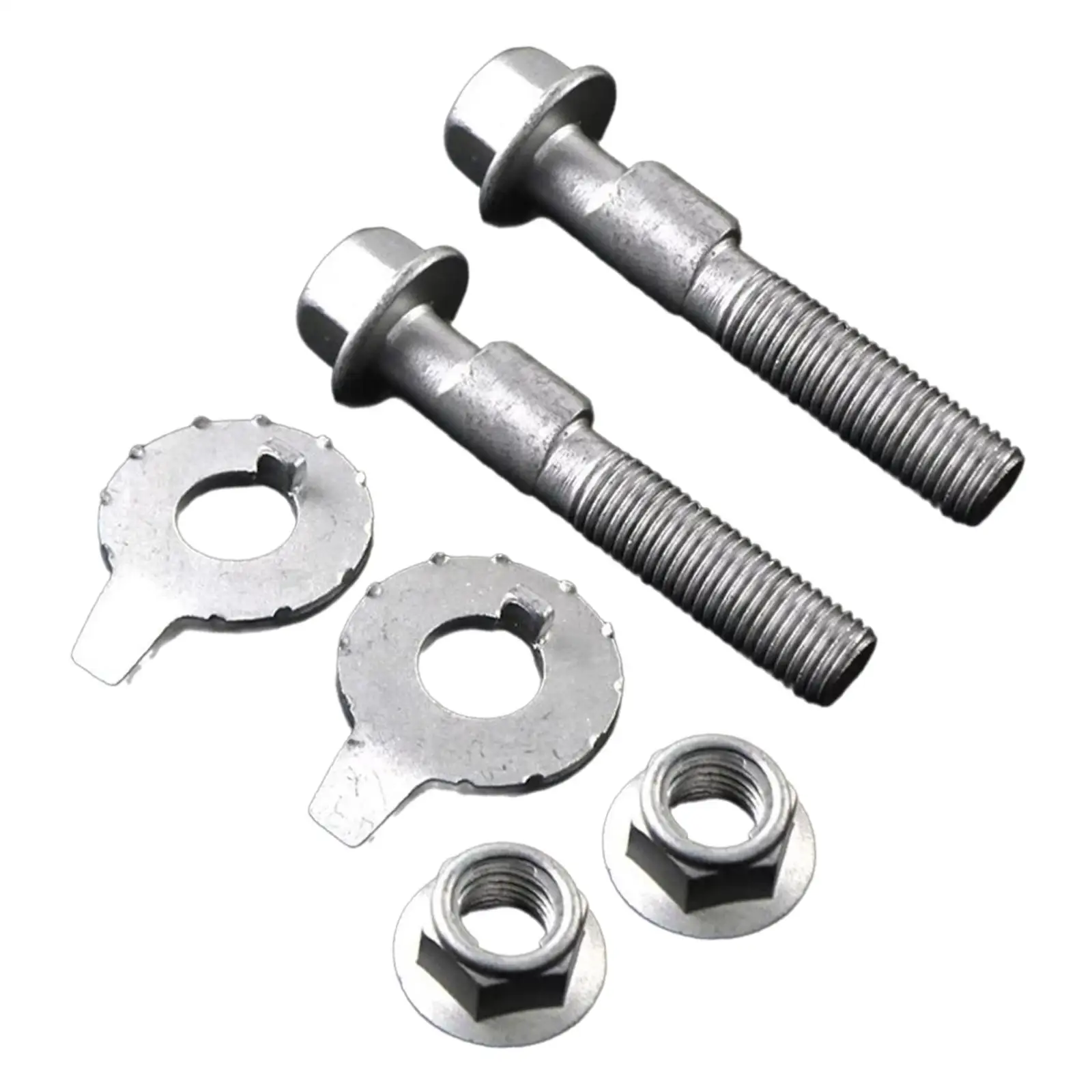 Suspension Arm Alignment Eccentric Adjustment cam Bolt Heavy Duty Camber Adjuster Bolt Set 10mm Replacement Easy to Install