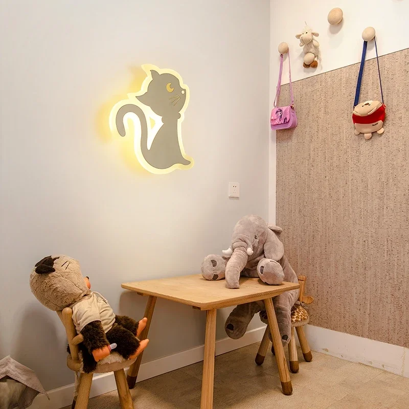 Applique Murale LED en Acrylique pour Chambre d'Enfant, Luminaire Décoratif d'NikModerne, Idéal pour un Salon, une Chambre à Coucher, un Couloir ou une Allée