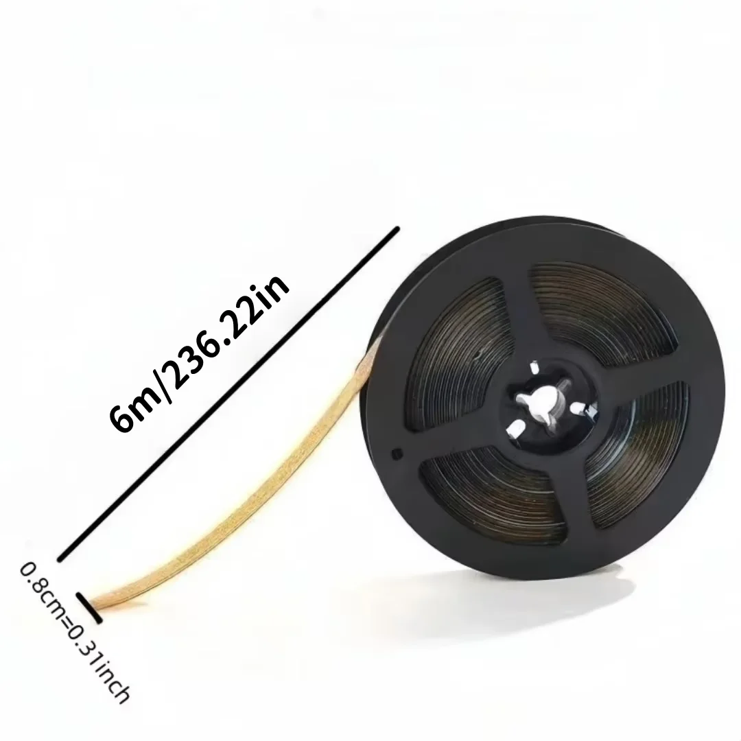 1/3pcs 6m Kitchen And Bathroom Self-Adhesive Tile Gap Tape, Waterproof Beauty Seam Tape, Ceiling And Wall 3D Gap Decorative Stri