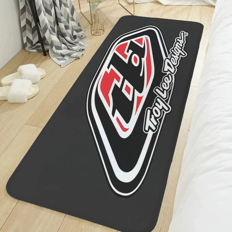 

T-Troy Lee Designs Custom Doormat Non-Slip Rug for Bedroom Living Room Kitchen Balcony Hallway Corridor Home Decor Carpet