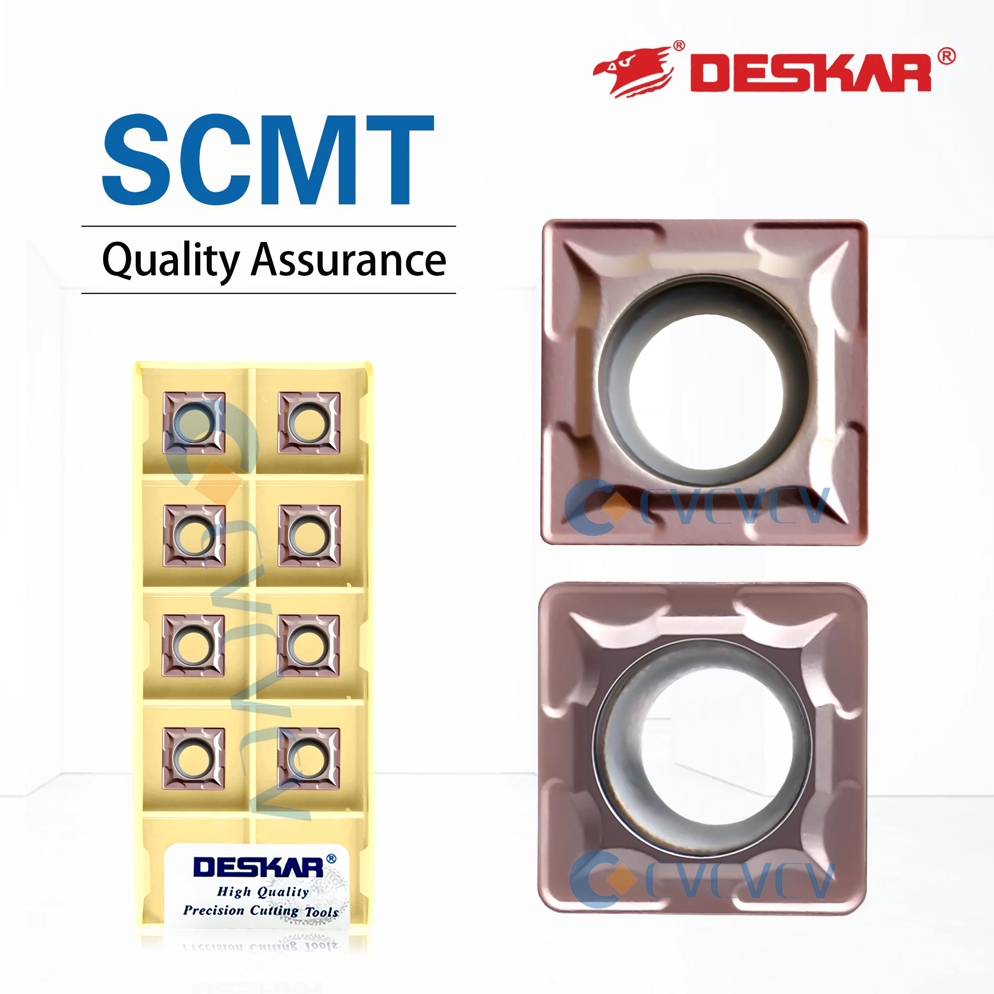

DESKAR 100% Original Numerical Control CNC lath Turning Tool SCMT09T304 /09T308 LF6018 Used For Processing Stainless Steel Blade