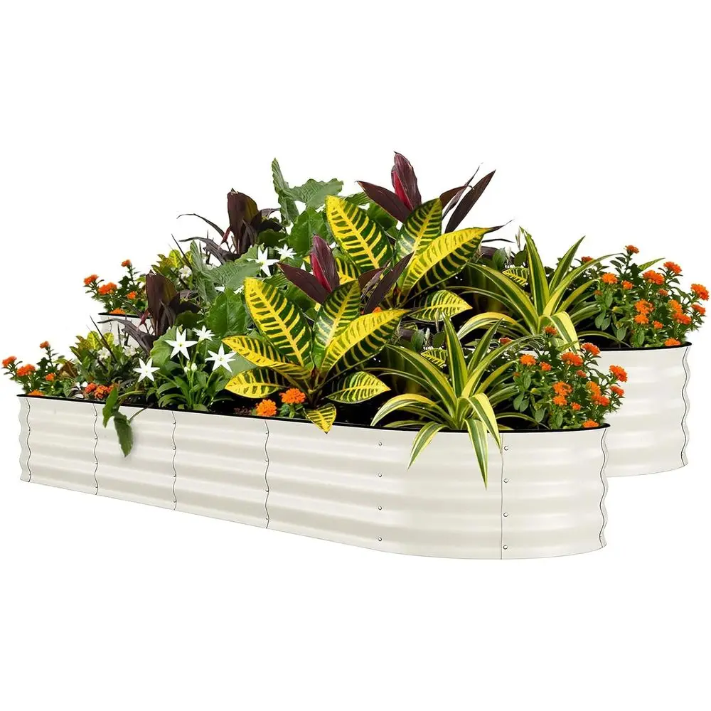 2 Pcs Raised Garden…