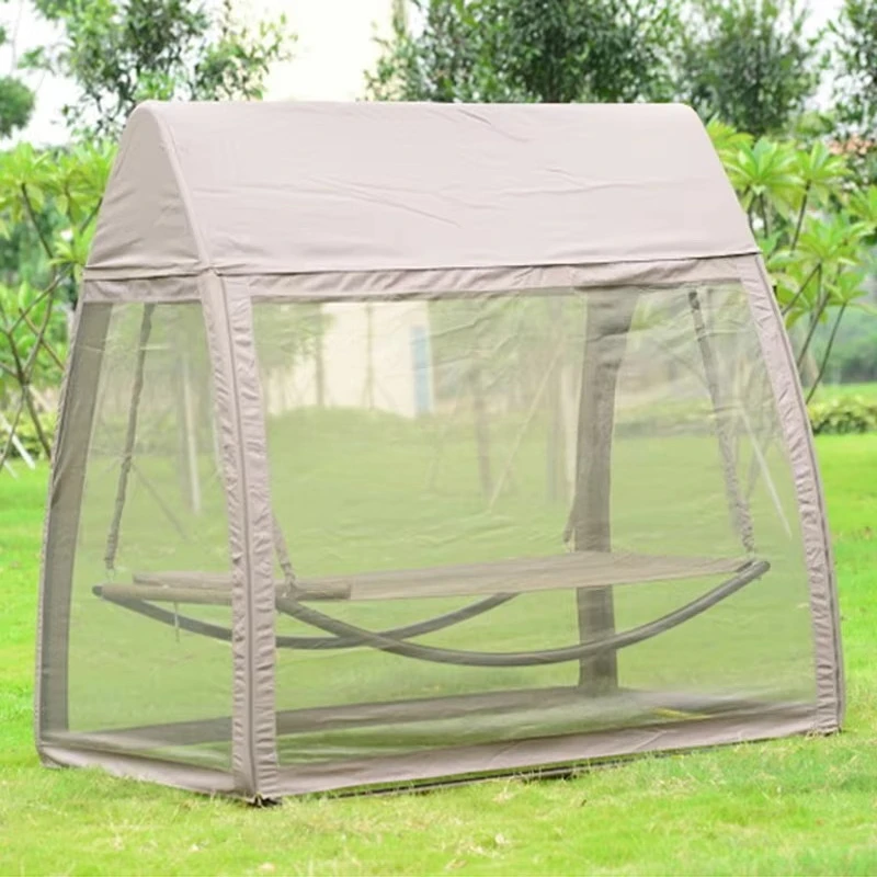 New Arrival Outdoor Leisure Swing Bed Gazebo with Mosquito Net Garden Furniture
