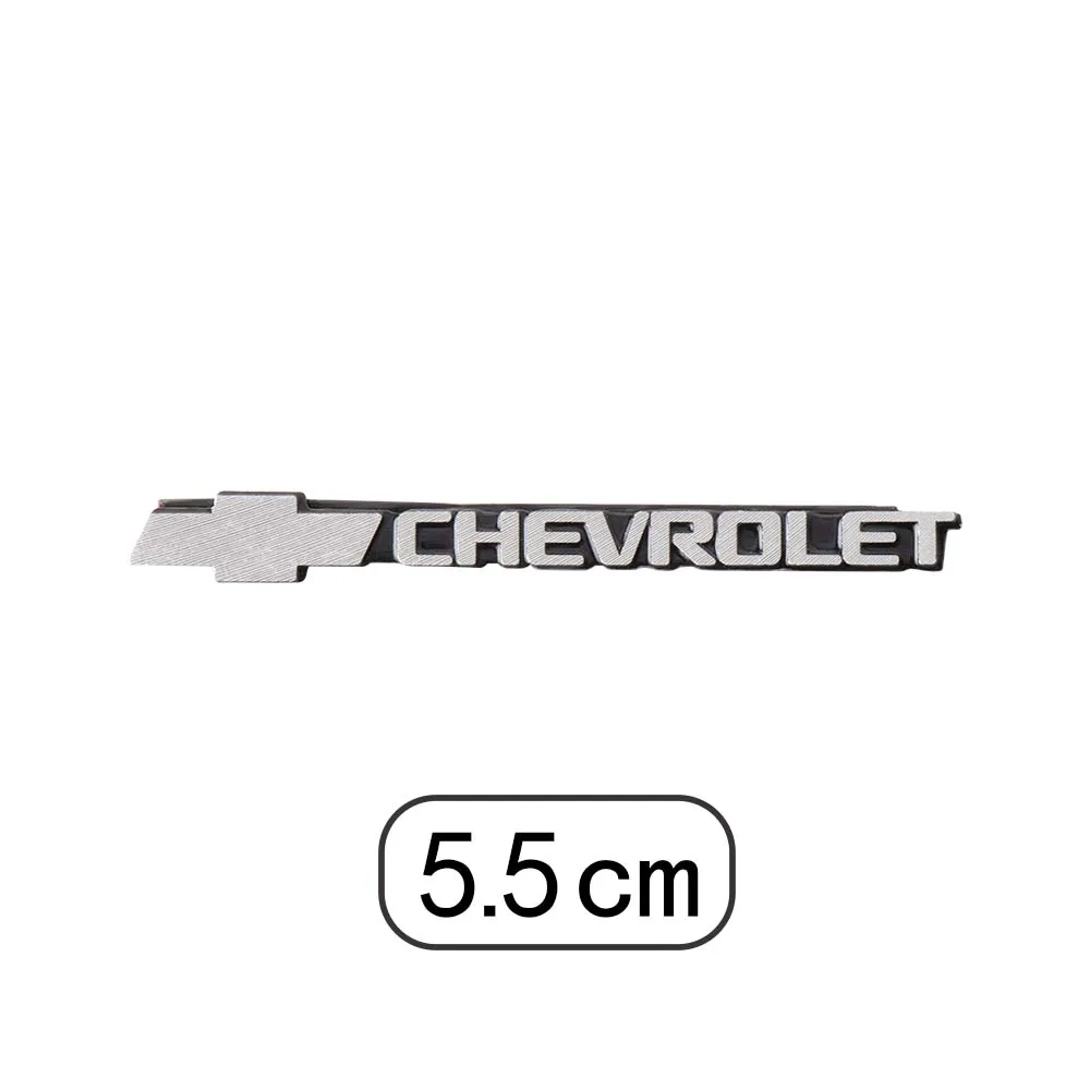 2/4PCS 3D Metal Car Audio Styling Stickers Auto Interior Decals Accessories For Chevrolet Cruze Lacetti Sonic Spark Epica Cobalt