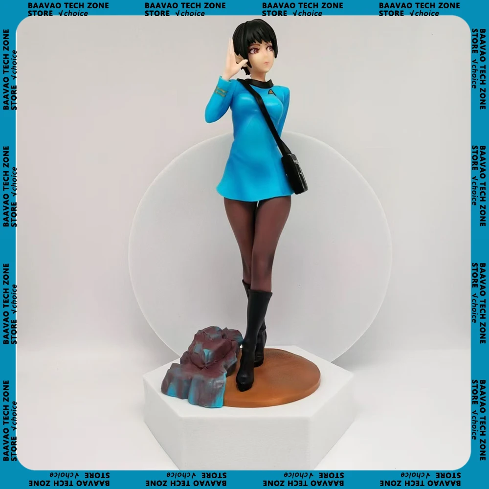 20 cm Star Trek Bishoujo Vulcan Wetenschap Officier Anime Meisje Figuur Commando/Medische Officier Action Figure Collection Model pop Speelgoed