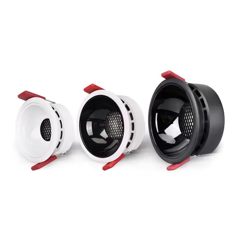 

Dimmable Anti Glare Recessed Led COB Ceiling Downlight Lamp 7W10W15W18W24W Spot Light Fixtures Indoor Home Lighting