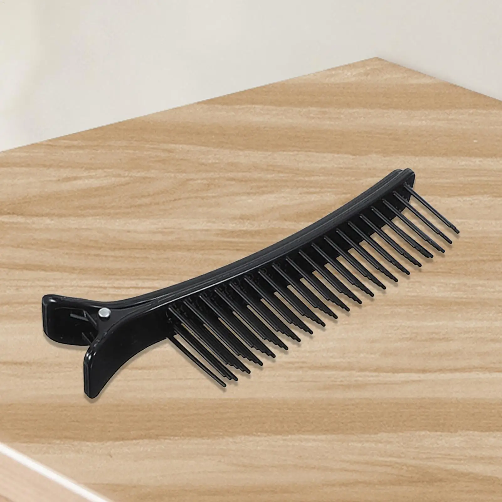 Hair Sectioning Grip Clip Hair Styling Clips With Comb Non-Slip Handle Sectioning Salon Clip For Home Styling