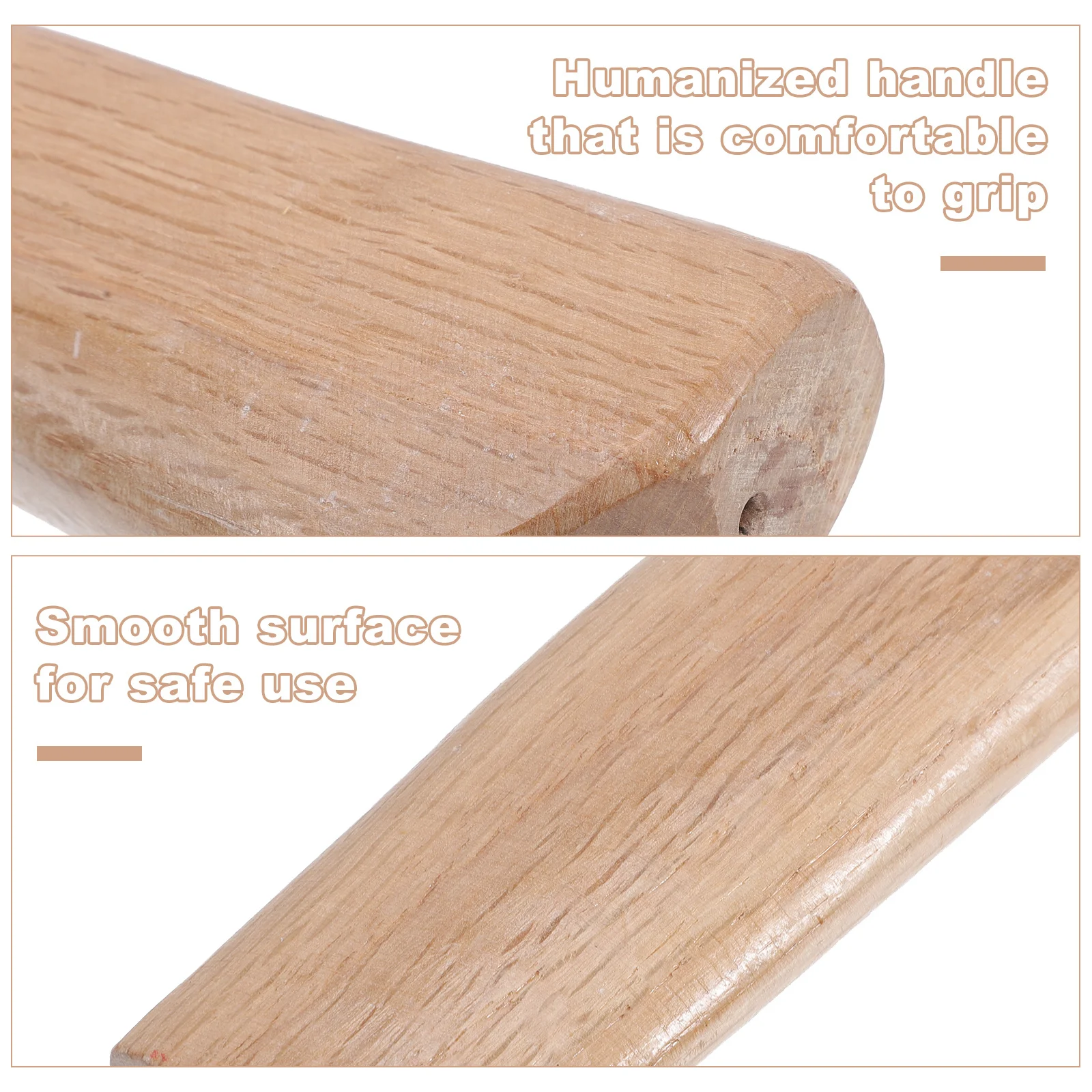 1 комплект, сменная ручка для топора, деревянная ручка для лагеря, прочный клин, практичная уличная ручка для ремонта, деревянный аксессуар