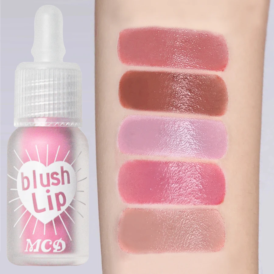 Matte Liquid Blush Velvet Blusher Orange Peach Face Pigment Lasting Beauty  Brightening  Natural Cheek Tint Cream Blush Makeup