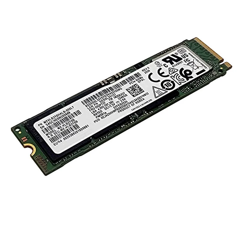 

Для Lenovo Samsung - 2 ТБ - M.2 2280 NVMe SSD - 6 ГБ/с - (00UP737)