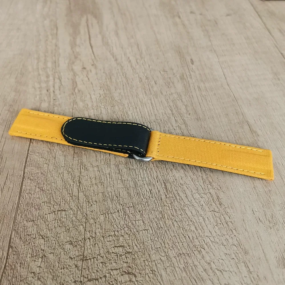 New Model Watchband Watch Chain 20MM Submariner Nylon Lazy Magic Fastener Universal Interface Watch Accessories