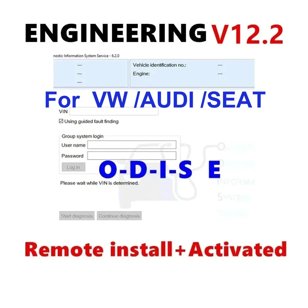 2023 Latest ODIS-E V12.2.0 Software+ODIS Engineering Flashdaten ECU Firmware Flash Data Files For VW for AUDI for SEAT for SKODA