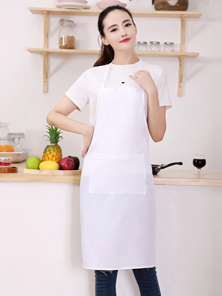 Fartuchy kuchenne antyplamowe damskie męskie fartuch roboczy dla szefa kuchni do grillowania restauracji barów sklepów kawiarni salonów kosmetycznych studiów paznokci uniform domowy