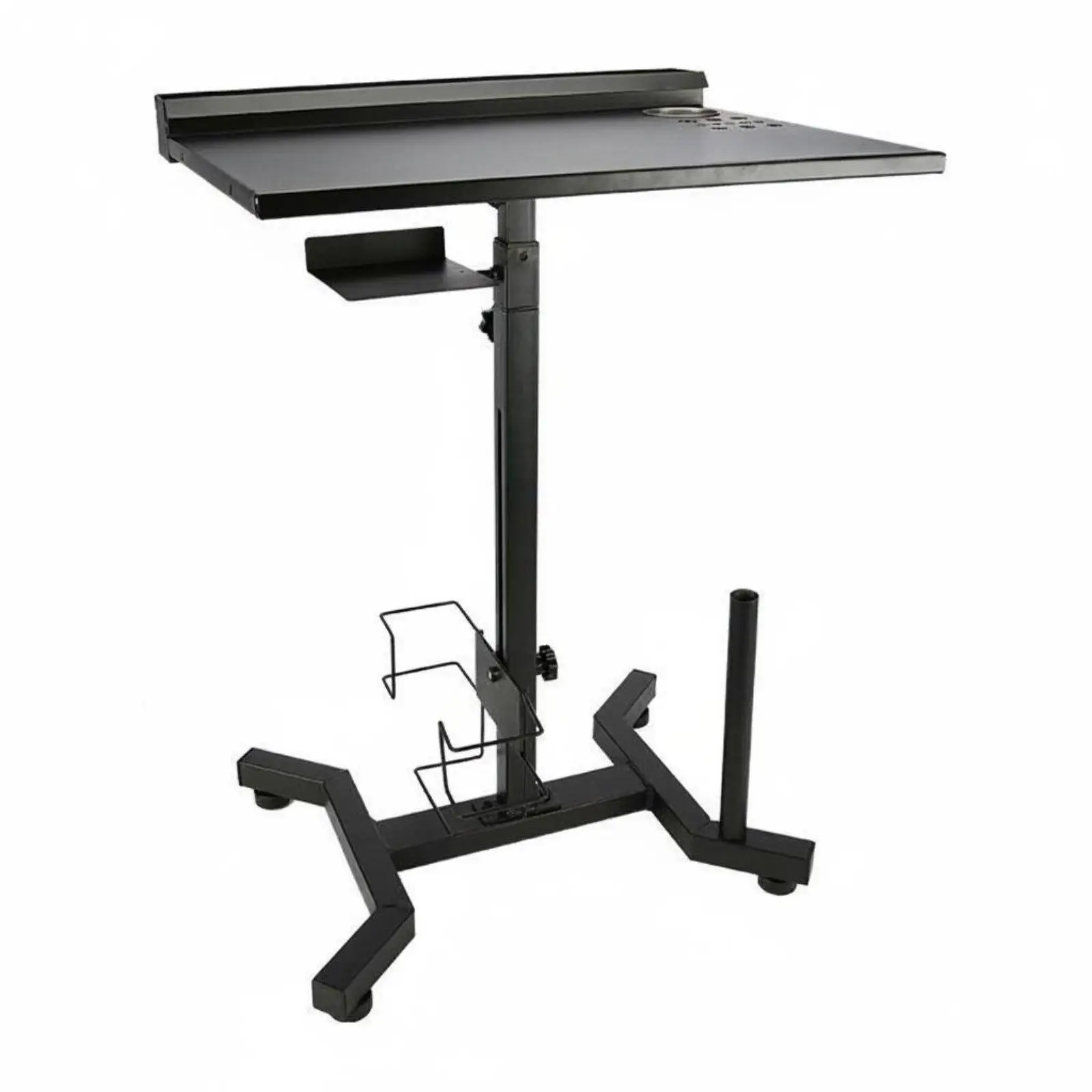 Adjustable Body Art Workstation Ink Cup Holder Body Art Workstation Large Work Surface Cosmetic Tools for Professionals, Salon