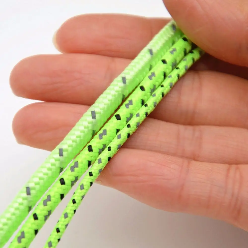 5/10/20/100M Reflective Tent Rope Nylon Line Cord Rescue String Paracord Rope Outdoor Camping Hiking Tent Accessory 2.5/4mm view 4